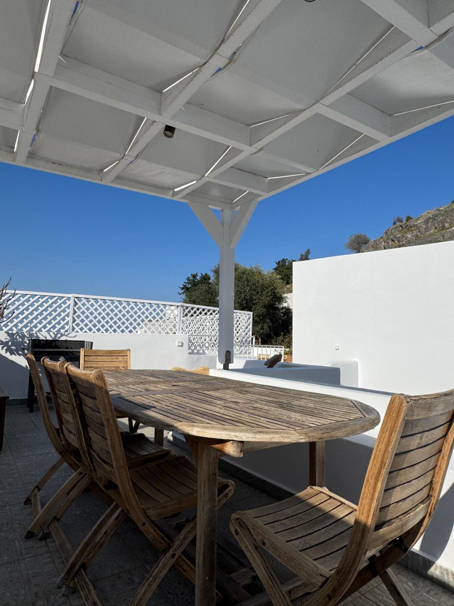 Elegant-Lindian Villa Marietta Líndos Dış mekan fotoğraf